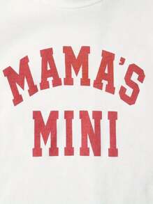 Young Girl 2pcs/Set Letter Print